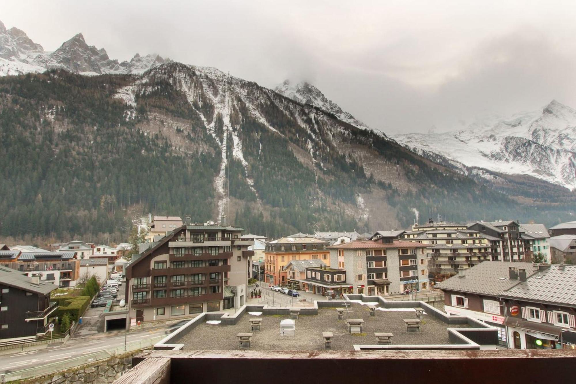 L'Aiguille - Center Of Chamonix - View Mont-Blanc Appartement Buitenkant foto