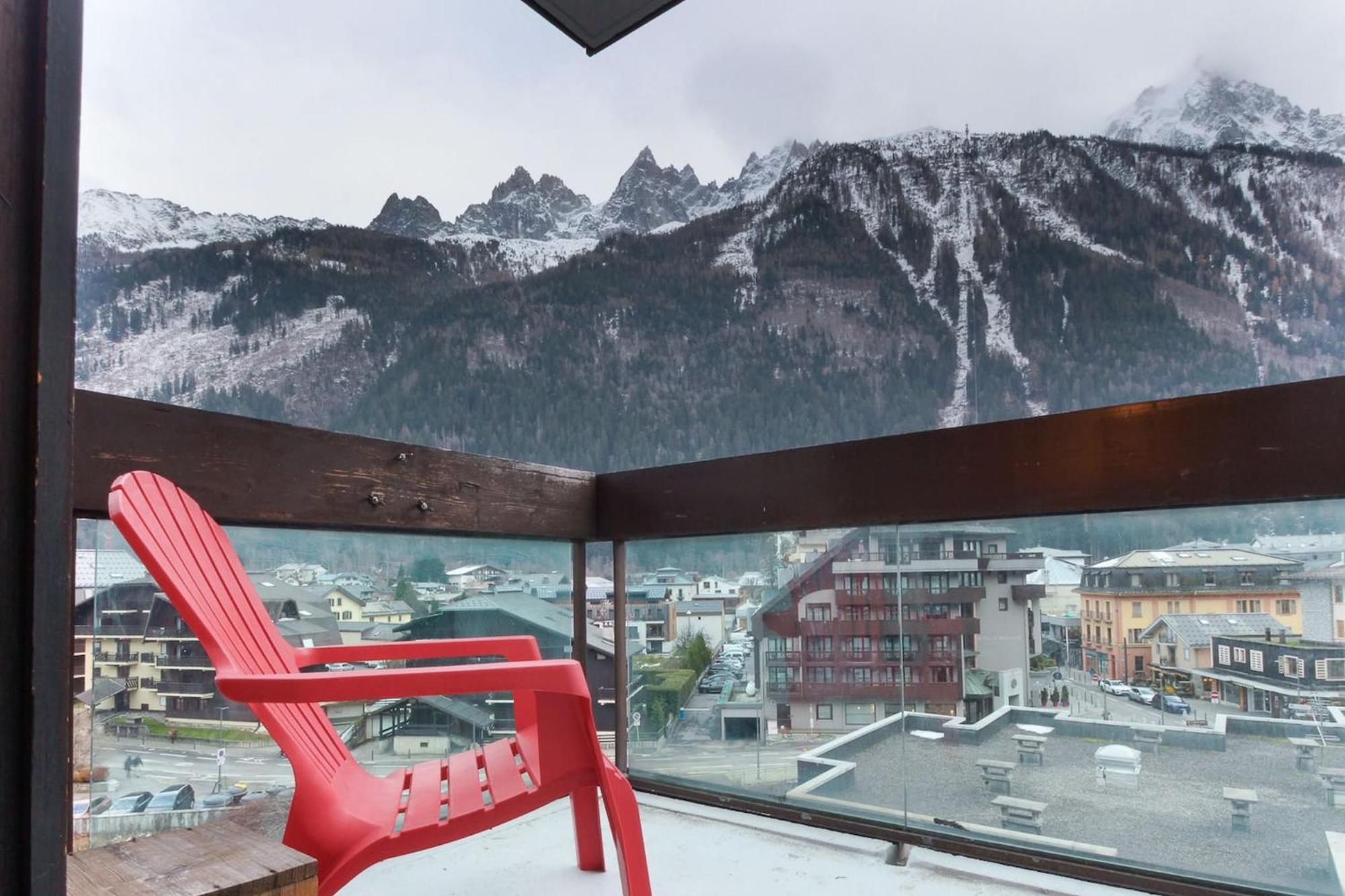 L'Aiguille - Center Of Chamonix - View Mont-Blanc Appartement Buitenkant foto