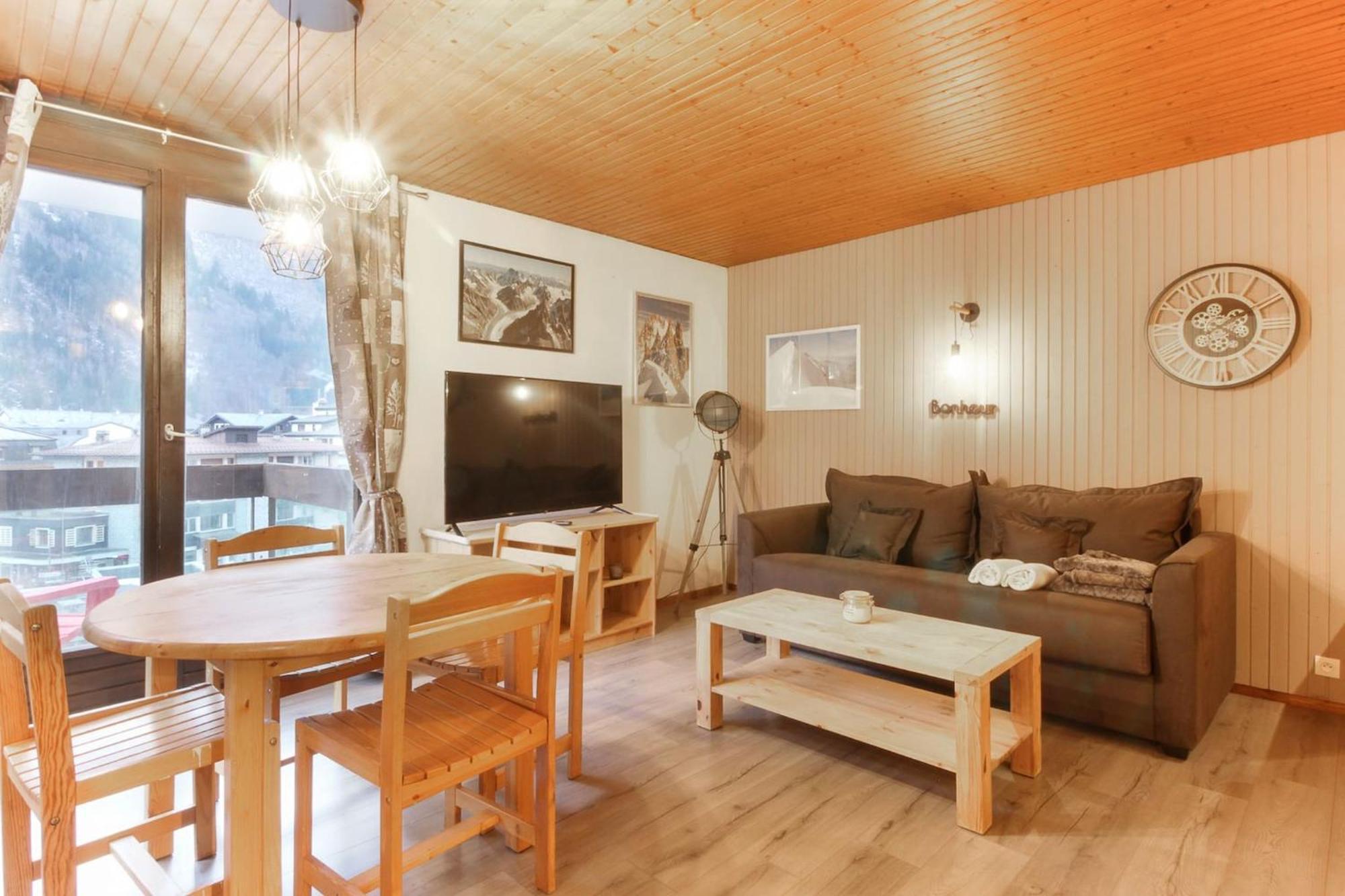 L'Aiguille - Center Of Chamonix - View Mont-Blanc Appartement Buitenkant foto